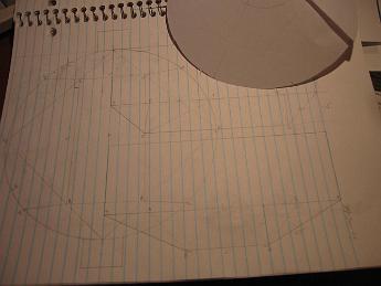  My sketches of the ashpan. Now, how to make it in sheet metal.