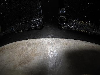 SmokeboxShellSaddleDrilling28Feb08 002 With the right (or wrong) light, the scribed center line and casting halves mark almost disappear.
